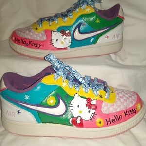 Hand painted Hello kitty Nike airs